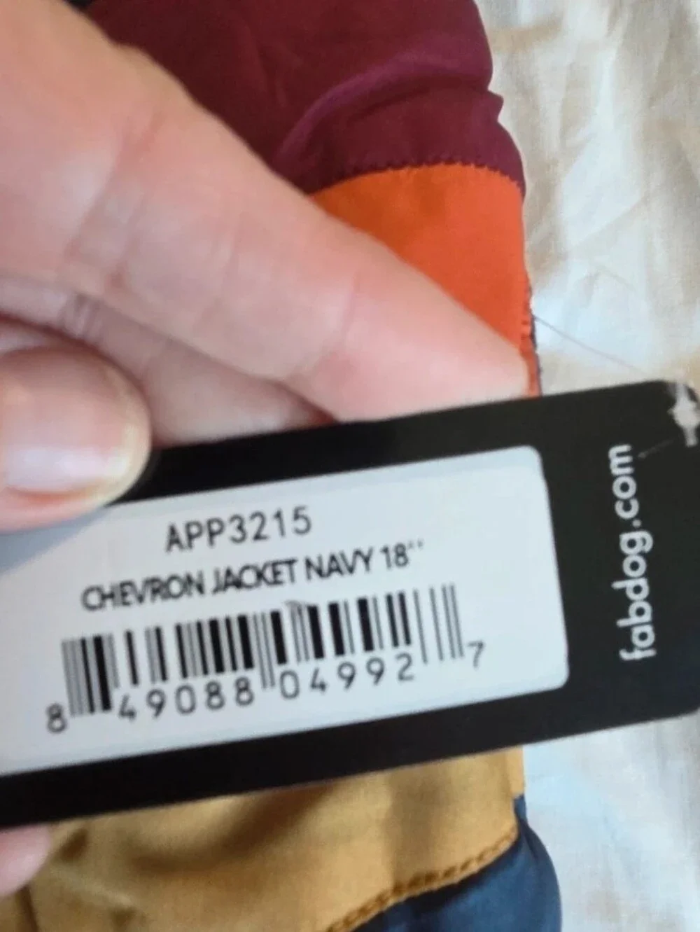 Fabdog nwt chevron